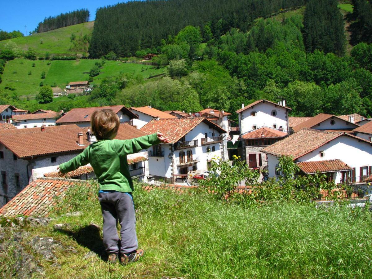 Albergue Olasenea Aterpea Zubieta Exterior photo